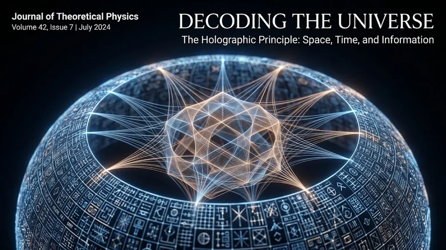 The Holographic Principle: Why Our 3D Universe May Be Stored on a 2D Boundary